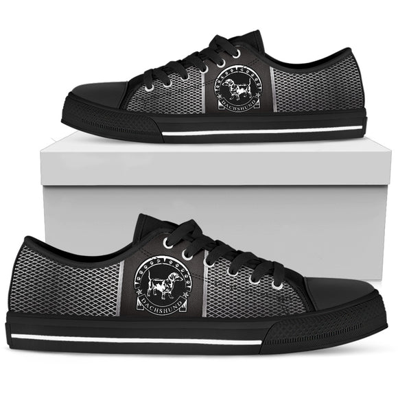 Dachshund Men's Low Top Shoes