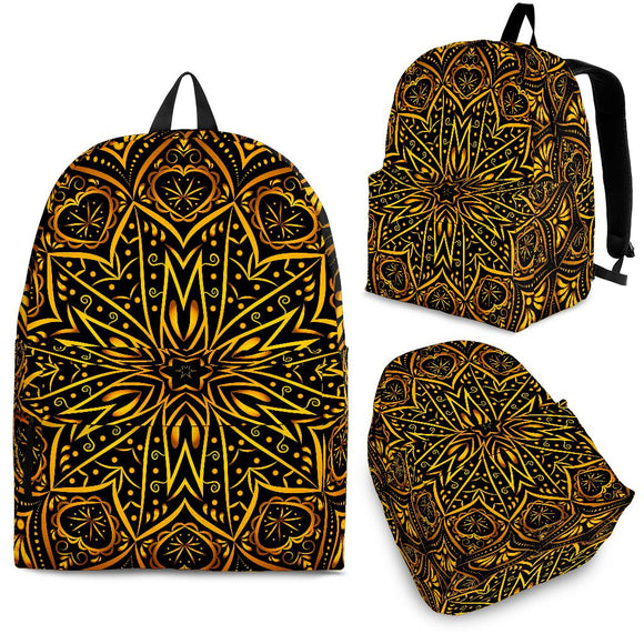 Luxury Golden Beauty Backpack