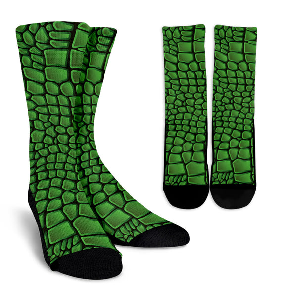 In Love With Crocodile Crew Socks