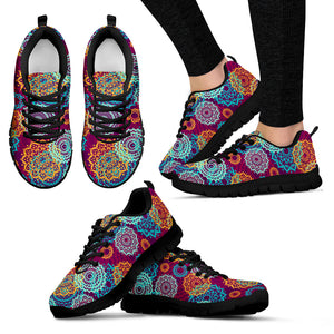 Colorful Mandala Life Women's Sneakers