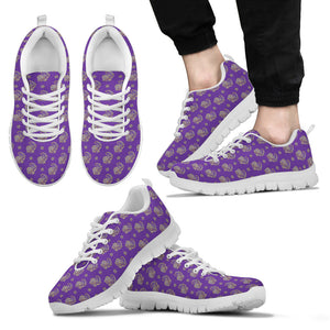 Lucky Purple Elephant Men's Sneakers