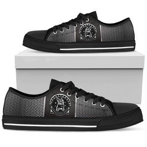 French Bulldog Men's Low Top Shoes