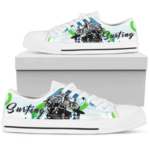 Surfing Women's Low Top Shoes