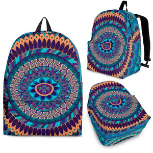 Oriental Ornamental Mandala Backpack