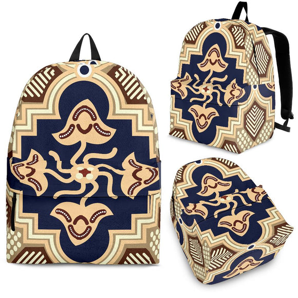 Ornamental Blue Love Backpack