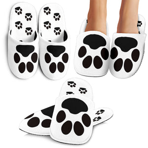Black Paws Slippers