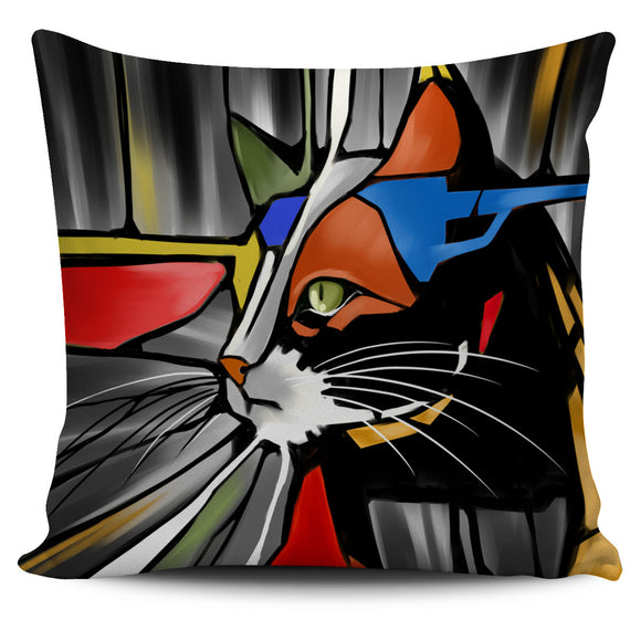 Beatiful Red Cat Pillow Cover