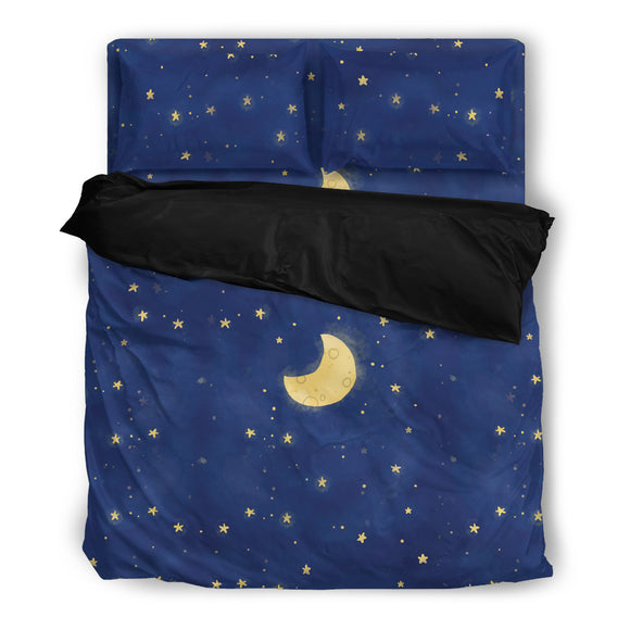 Moon And Stars Bedding Set