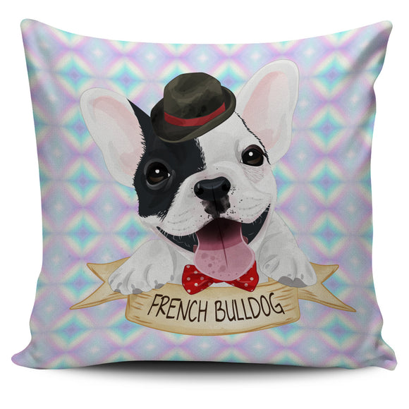 Cute French Bulldog Pillow Cover