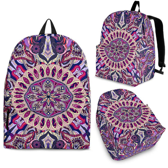 Ornamental Magical Purple Backpack