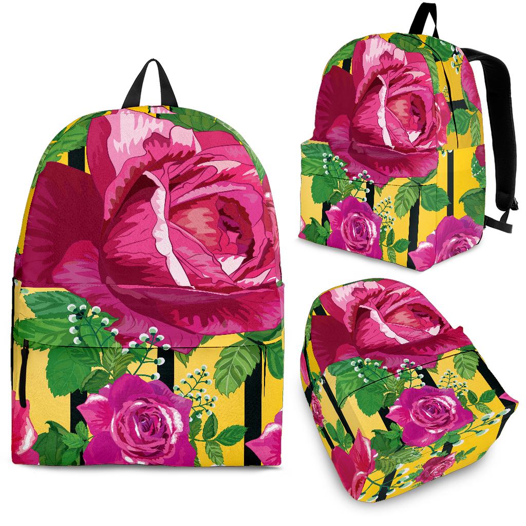 Cute Roses Backpack Luxury Rose Backpack – This is iT Original