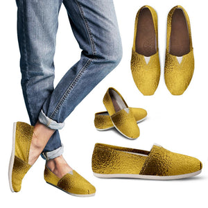 Glittering Gold Women's Casual Shoes
