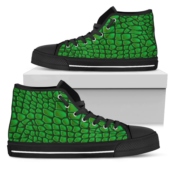 In Love With Crocodile Men's High Top Shoes