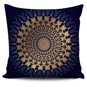 Amazing Blue Mandala Love Pillow Cover