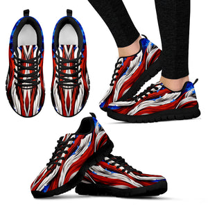 America Flag Women's Sneakers