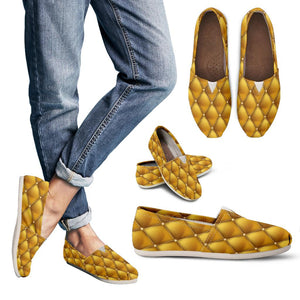 Exclusive Golden Pattern Women's Casual Shoes