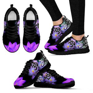 Lotus Purple Paradise Women's Sneakers