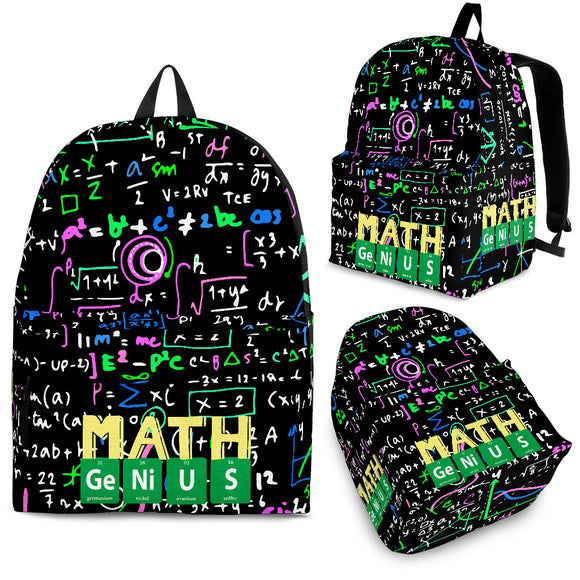 Math Genius Backpack