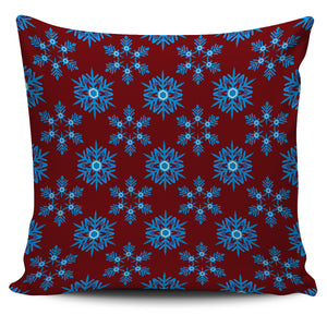Christmas Lovely Blue Good Vibes Only Pillow Cover