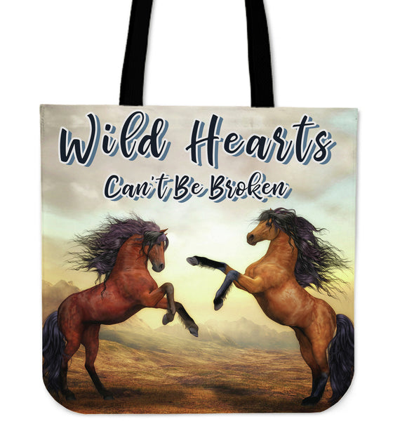 Wild Hearts Can't Be Broken Cloth Tote Bag