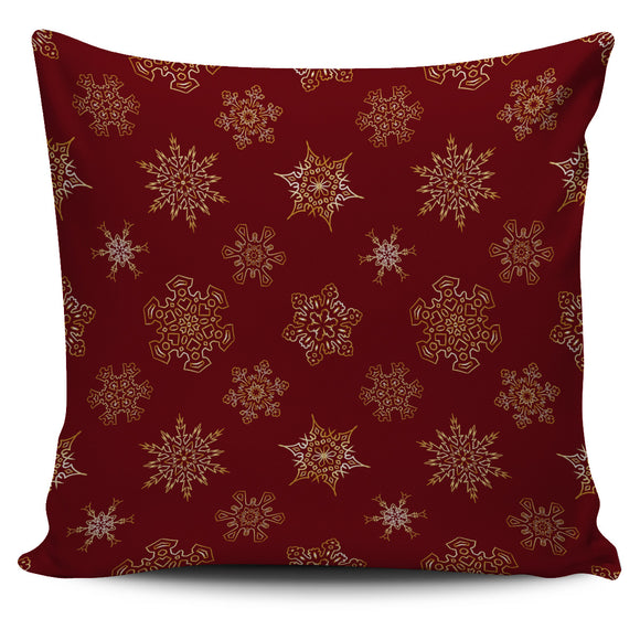 Christmas Red Good Vibes Only Pillow Cover