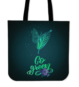 Go Green Cloth Tote Bag