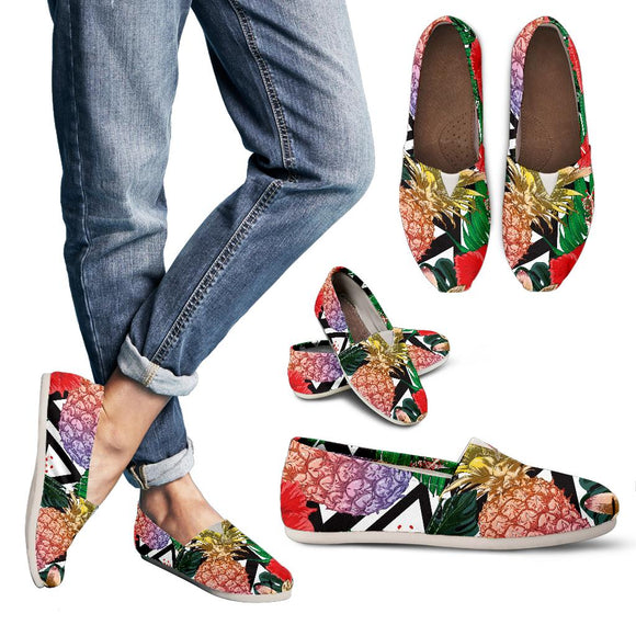 Summer Pineapple Love Women's Casual Shoes