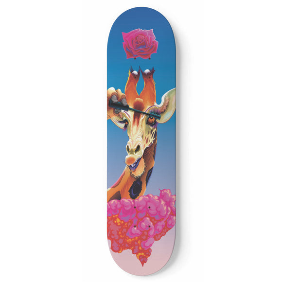 Stylish Giraffe Skateboard