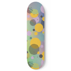 Amazing Dots Skateboard Wall Art