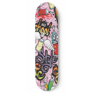 Hip Hop Style Vol. 2 Skateboard Wall Art
