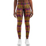 Marble Style Design With Violet - Pink and Neon Vibes Leggings