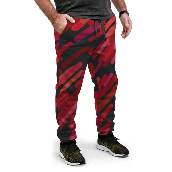 Red Magical Lights AOP Joggers