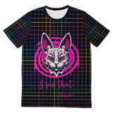 Psycho Rabbit - I Saw That - Karma - Rainbow Geometric Design T-shirt