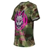 Psycho Rabbit - I Saw That - Karma - Army Geometric Camouflage Design T-shirt