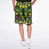 Citrus Party Luxury Unisex With Pink Vibe Basketball Shorts