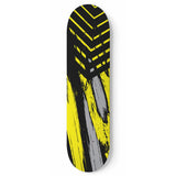 Racing Urban Style Yellow & Black Vibes Skateboard Wall Art