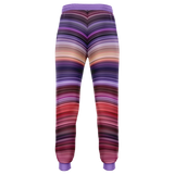 "Future Boyfriend & Future Girlfriend" Edition Energy Violet & Lava Pink Special Stripes Design Fashion Unisex Luxury Sweatpants