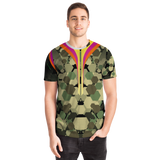 Special Camouflage Army Edition With Perfect Hexagon Design T-shirt