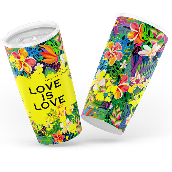 Perfect Tropical Flowers Colorful Design 