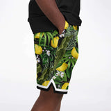 Citrus Party Luxury Unisex With Pink Vibe Basketball Shorts