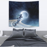 Running Space Man Tapestry