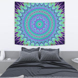 Luxury Psychedelic Purple Tapestry
