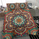 Colorful Ornamental Style Mandala Two Bedding Set