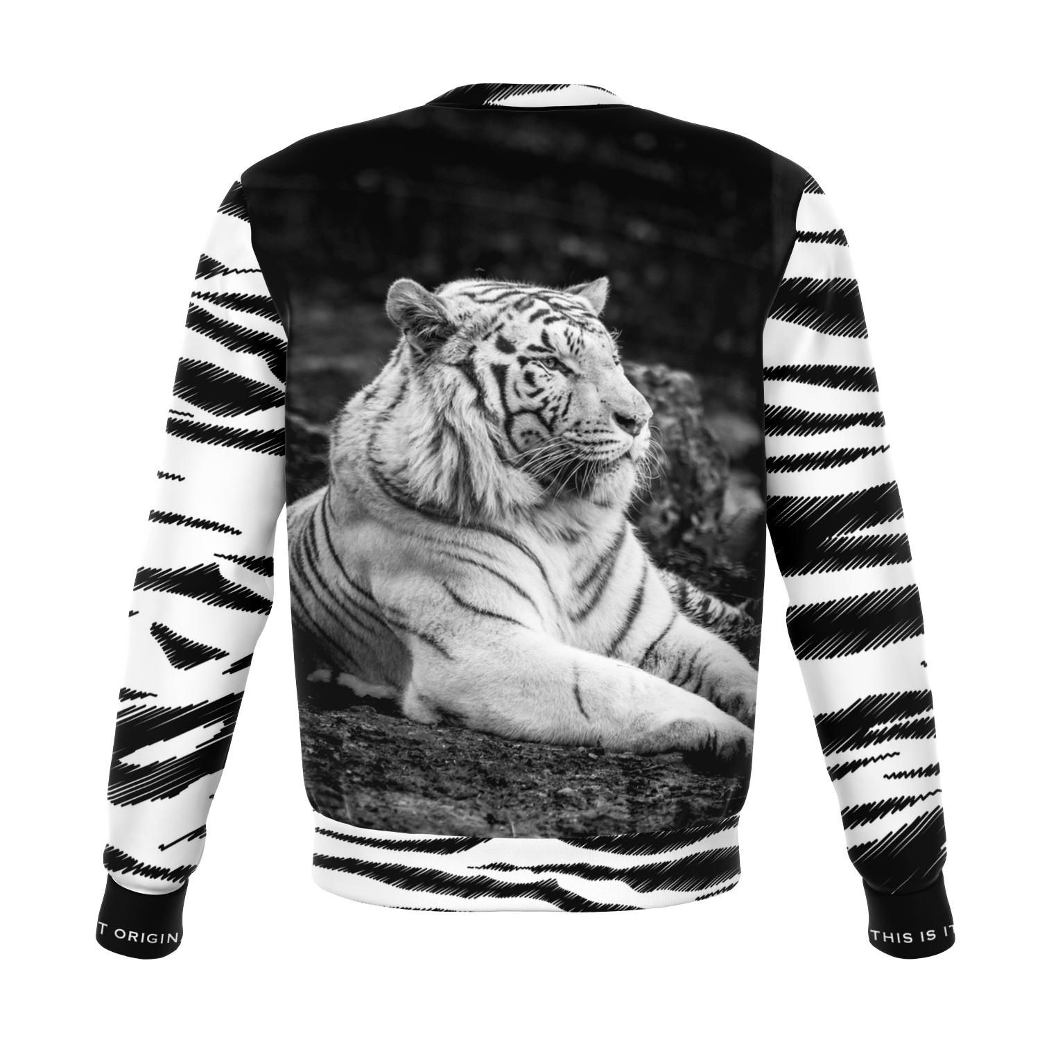 White 2025 tiger hoodies
