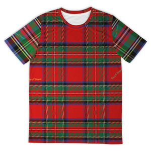 Perfect Classic Tartan Luxury Design Green And Red Street Wear T-shirt