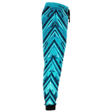 "Future Boyfriend & Future Girlfriend" 3D Edition Metallic Light Blue Special Design Fashion Unisex Luxury Sweatpants