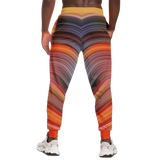 "Future Boyfriend & Future Girlfriend" Edition Energy Violet & Fresh Orange Special Stripes Design Fashion Unisex Luxury Sweatpants
