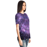 First Rule of 2021 Don't Think about 2020 Violet Sky & Stars Design Luxurious T-Shirt