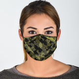 Summer 2020 Style New Dark Army Camouflage Design Protection Face Mask