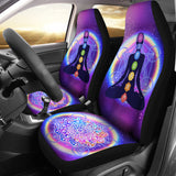 Chakra Purple Mandala Car Seat Cover